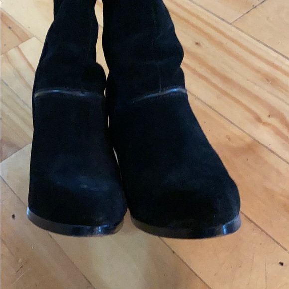Cynthia Vincent Black Swede boots - Picture 8 of 8